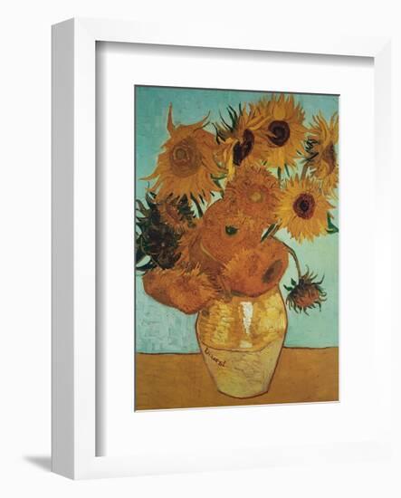 Sunflowers, c.1888-Vincent van Gogh-Framed Giclee Print