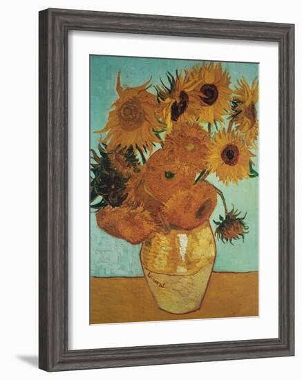 Sunflowers, c.1888-Vincent van Gogh-Framed Giclee Print