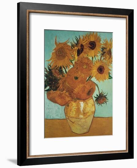 Sunflowers, c.1888-Vincent van Gogh-Framed Giclee Print