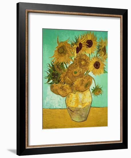 Sunflowers, c.1888-Vincent van Gogh-Framed Giclee Print