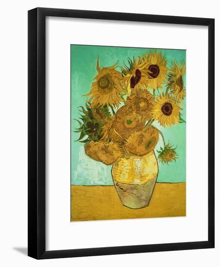 Sunflowers, c.1888-Vincent van Gogh-Framed Giclee Print