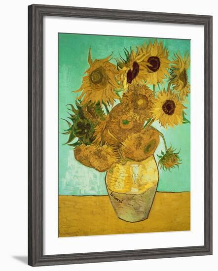 Sunflowers, c.1888-Vincent van Gogh-Framed Giclee Print