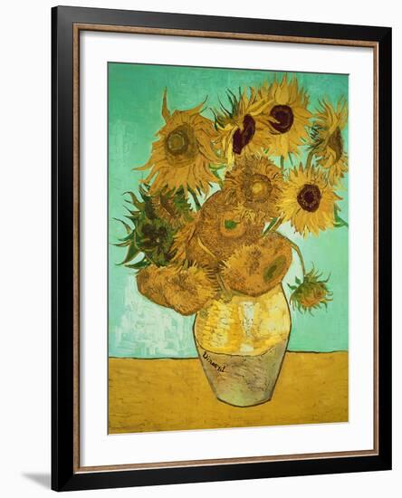 Sunflowers, c.1888-Vincent van Gogh-Framed Giclee Print