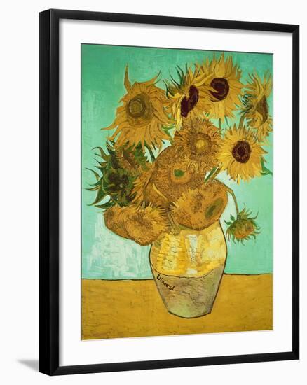 Sunflowers, c.1888-Vincent van Gogh-Framed Giclee Print