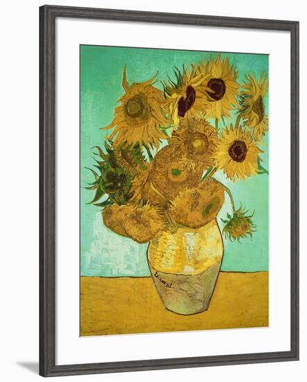 Sunflowers, c.1888-Vincent van Gogh-Framed Giclee Print