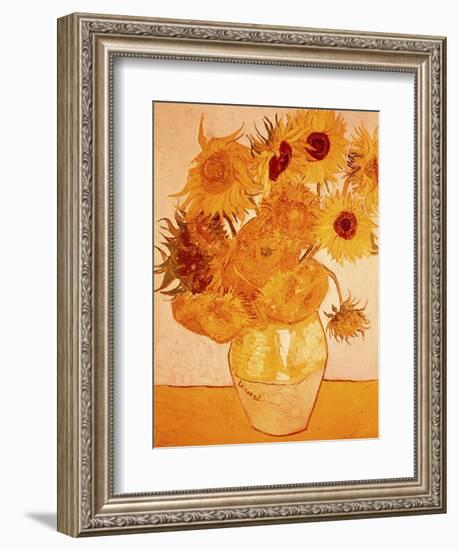 Sunflowers, c.1888-Vincent van Gogh-Framed Giclee Print