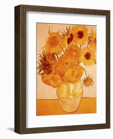 Sunflowers, c.1888-Vincent van Gogh-Framed Giclee Print