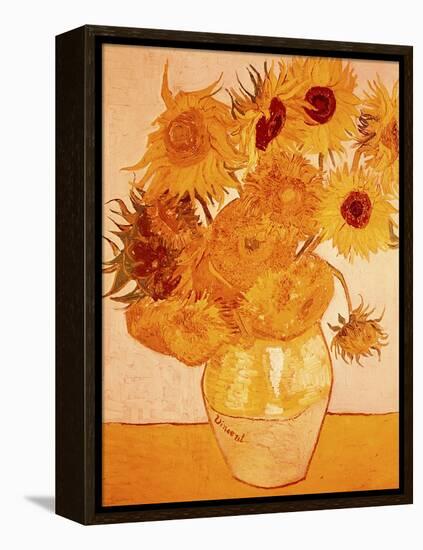 Sunflowers, c.1888-Vincent van Gogh-Framed Premier Image Canvas