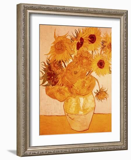 Sunflowers, c.1888-Vincent van Gogh-Framed Giclee Print