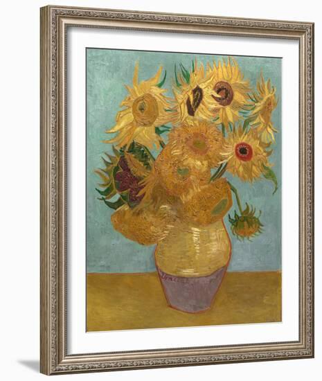 Sunflowers, c.1889-Vincent van Gogh-Framed Art Print