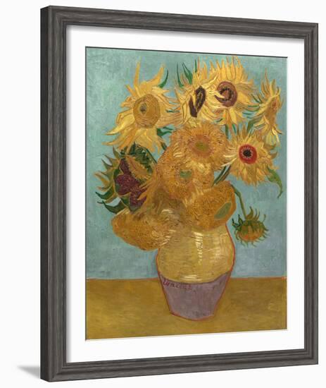 Sunflowers, c.1889-Vincent van Gogh-Framed Art Print