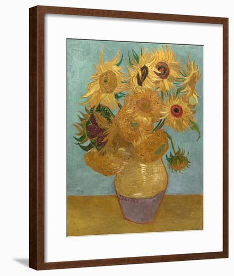 Sunflowers, c.1889-Vincent van Gogh-Framed Art Print