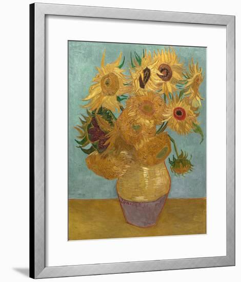 Sunflowers, c.1889-Vincent van Gogh-Framed Art Print