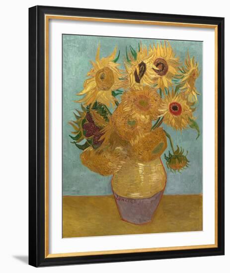 Sunflowers, c.1889-Vincent van Gogh-Framed Art Print