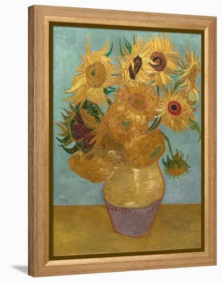 Sunflowers, c.1889-Vincent van Gogh-Framed Stretched Canvas