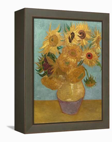 Sunflowers, c.1889-Vincent van Gogh-Framed Stretched Canvas