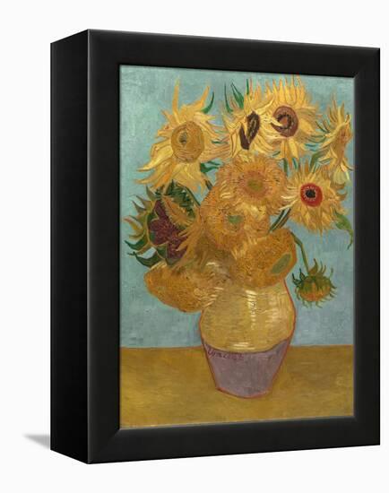 Sunflowers, c.1889-Vincent van Gogh-Framed Stretched Canvas