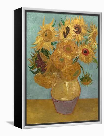 Sunflowers, c.1889-Vincent van Gogh-Framed Stretched Canvas