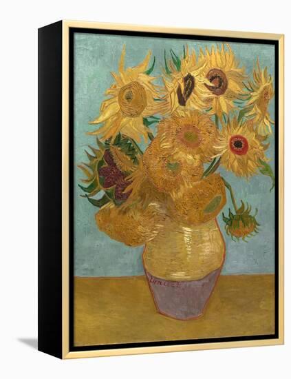 Sunflowers, c.1889-Vincent van Gogh-Framed Stretched Canvas