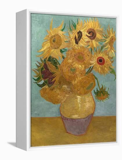 Sunflowers, c.1889-Vincent van Gogh-Framed Stretched Canvas