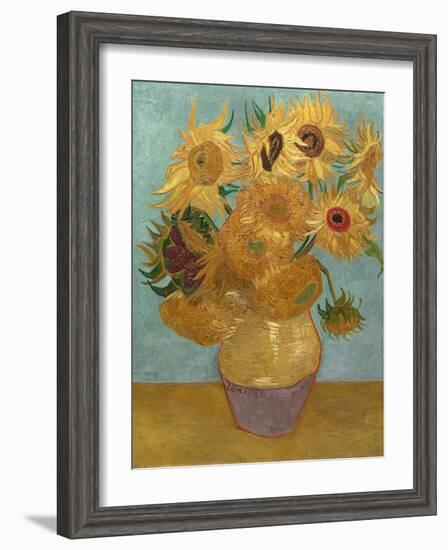 Sunflowers, c.1889-Vincent van Gogh-Framed Art Print