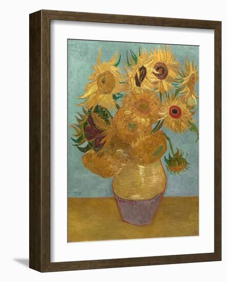 Sunflowers, c.1889-Vincent van Gogh-Framed Art Print