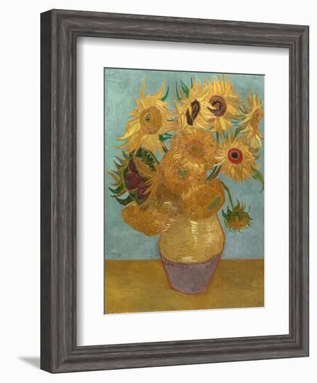 Sunflowers, c.1889-Vincent van Gogh-Framed Art Print