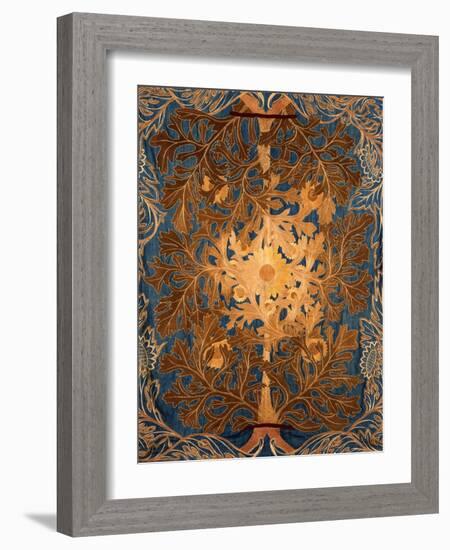 Sunflowers, England, Late 19th Century-William Morris-Framed Giclee Print