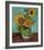 Sunflowers, First Version-Vincent van Gogh-Framed Art Print