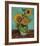 Sunflowers, First Version-Vincent van Gogh-Framed Art Print