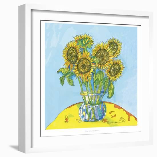 Sunflowers For Matisse-Lisa Katharina-Framed Giclee Print