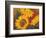 Sunflowers II-Vivien Rhyan-Framed Premium Giclee Print