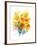 Sunflowers in Vase, 2016-John Keeling-Framed Giclee Print