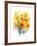 Sunflowers in Vase, 2016-John Keeling-Framed Giclee Print