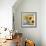 Sunflowers in Watercolor I-null-Framed Premium Giclee Print displayed on a wall