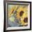 Sunflowers in Watercolor I-null-Framed Premium Giclee Print