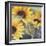 Sunflowers in Watercolor II-null-Framed Premium Giclee Print