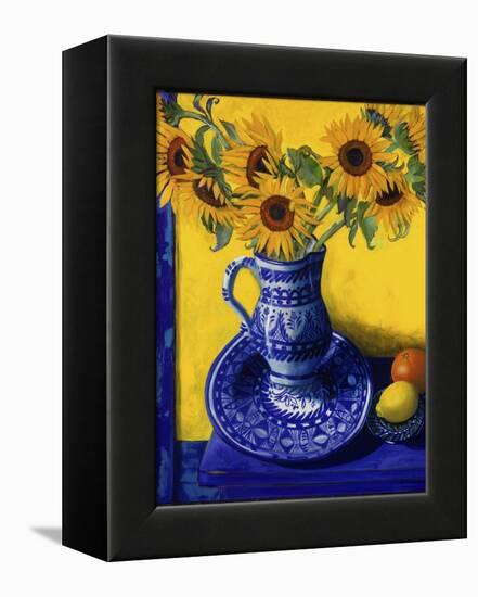 Sunflowers, Lemon, and Orange-Isy Ochoa-Framed Premier Image Canvas