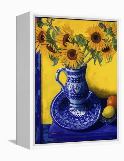 Sunflowers, Lemon, and Orange-Isy Ochoa-Framed Premier Image Canvas