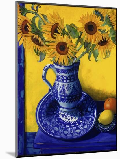 Sunflowers, Lemon, and Orange-Isy Ochoa-Mounted Giclee Print