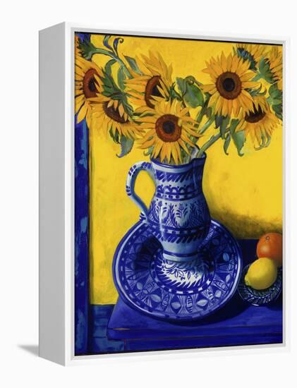 Sunflowers, Lemon, and Orange-Isy Ochoa-Framed Premier Image Canvas