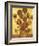 Sunflowers on Gold, 1888-Vincent van Gogh-Framed Giclee Print