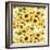 Sunflowers Pattern-Irina Trzaskos Studios-Framed Giclee Print