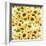 Sunflowers Pattern-Irina Trzaskos Studios-Framed Giclee Print