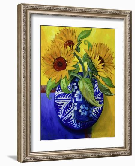 Sunflowers, Series I-Isy Ochoa-Framed Giclee Print