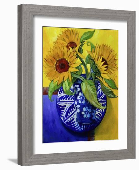 Sunflowers, Series I-Isy Ochoa-Framed Giclee Print