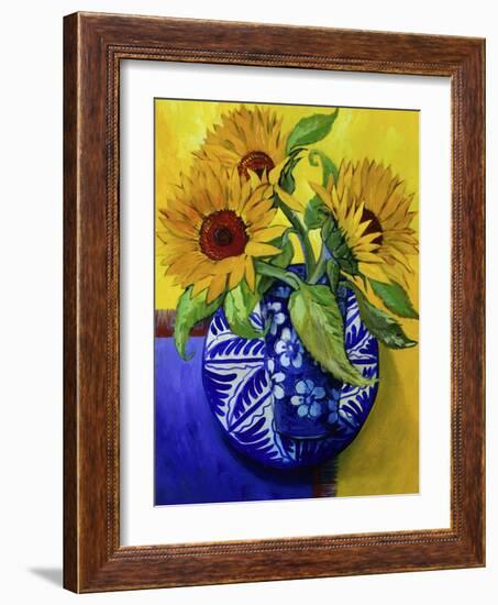 Sunflowers, Series I-Isy Ochoa-Framed Giclee Print