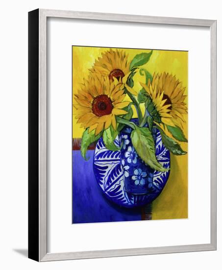 Sunflowers, Series I-Isy Ochoa-Framed Giclee Print