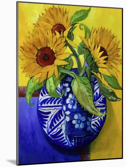 Sunflowers, Series I-Isy Ochoa-Mounted Giclee Print