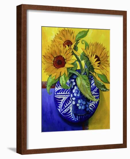Sunflowers, Series I-Isy Ochoa-Framed Giclee Print